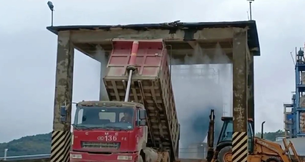 垃圾处理站雾森降尘消毒