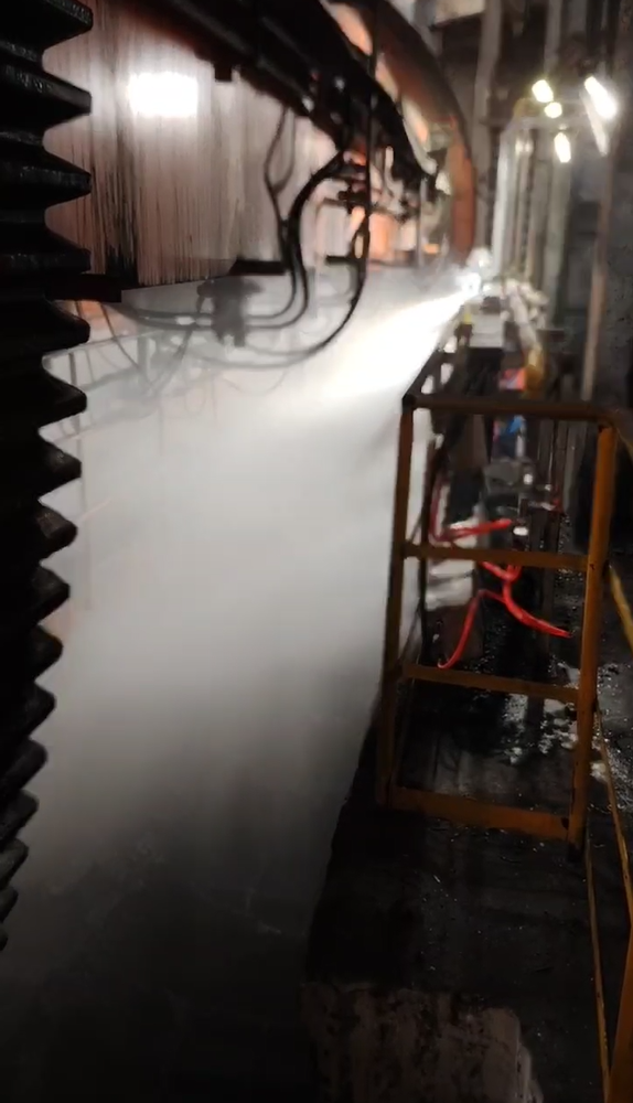 翻车机双流体干雾抑尘系统